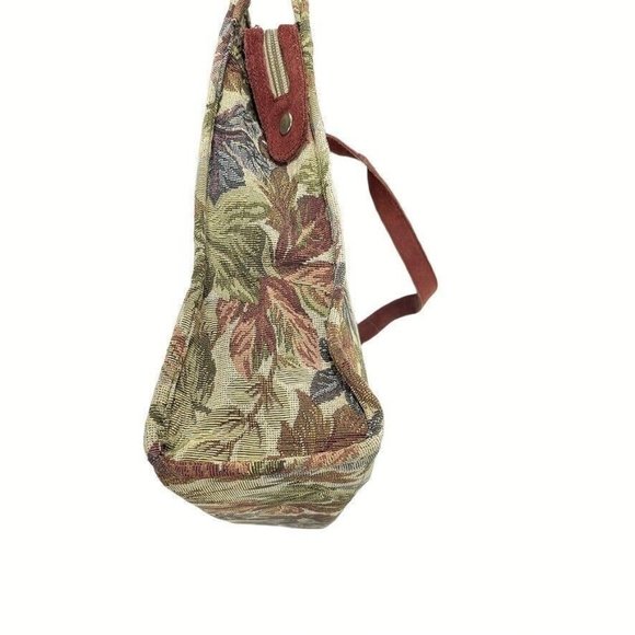 RICARDO BEVERLY HILLS Weekender Tapestry Carpetbag Travel Tote VINTAGE - Picture 4 of 16
